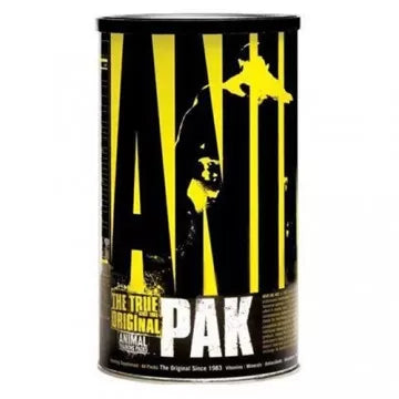 Animal Pak supplement container, 44 servings of daily vitamins and minerals for athletic performance and nutrition.