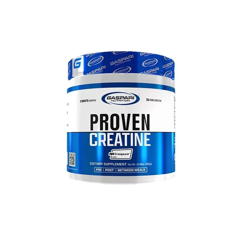 Proven Creatine Creapure 300g supplement, dietary product for fitness and muscle recovery.