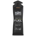 SIS Beta Fuel energy gel pack in orange flavor, designed for rapid and sustainable energy release during exercise.